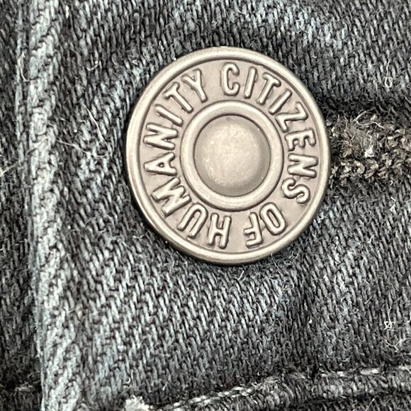 Citizens Of Humanity Mens Core Slim Straight Leg Black Jeans Size 34x31 - Picture 4 of 9